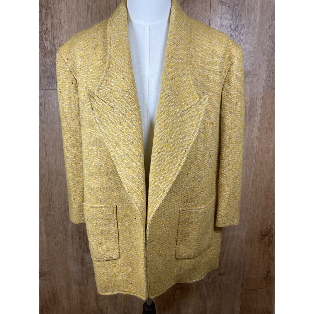 Authenticated Balenciaga Wool Blend Oversized Coat Jacket Chest 52 Retail $1500